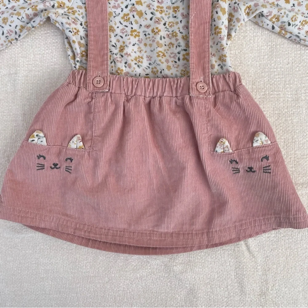 Toddler girl dress set Carter’s Wonder Nation 9m 12m